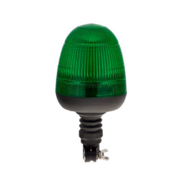 LAP Electrical LMB040G/SBK Seat Belt Kit with Green Flexi DIN Pole LED Beacon PN: LMB040G/SBK